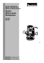 Preview for 1 page of Makita RP1100 Instruction Manual