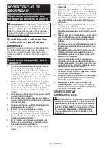 Предварительный просмотр 42 страницы Makita RP1111C Instruction Manual