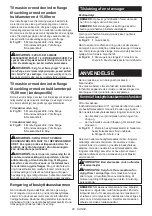 Preview for 80 page of Makita RS001G Instruction Manual