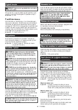 Preview for 98 page of Makita RS001G Instruction Manual