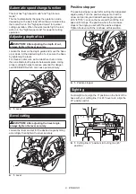 Preview for 9 page of Makita RS001GM Instruction Manual