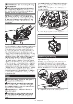 Preview for 13 page of Makita RS001GM Instruction Manual