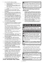 Предварительный просмотр 9 страницы Makita RS001GM101 Instruction Manual