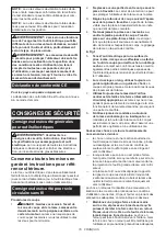 Preview for 16 page of Makita RS001GM101 Instruction Manual