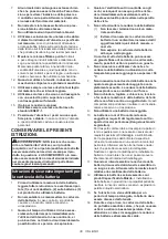 Предварительный просмотр 38 страницы Makita RS001GM101 Instruction Manual