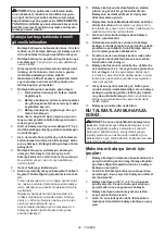 Preview for 96 page of Makita RS001GM101 Instruction Manual