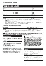 Preview for 93 page of Makita RS001GZ Instruction Manual