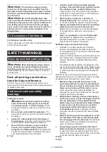 Preview for 9 page of Makita RS002G Instruction Manual