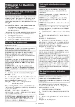 Preview for 16 page of Makita RS002G Instruction Manual