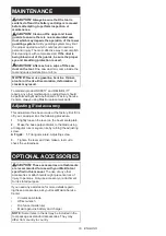 Preview for 19 page of Makita RS002G Instruction Manual