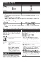 Preview for 2 page of Makita RS002GD201 Instruction Manual