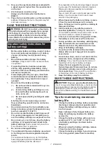 Предварительный просмотр 7 страницы Makita RS002GD201 Instruction Manual