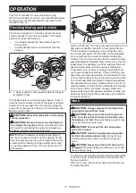 Preview for 14 page of Makita RS002GD201 Instruction Manual