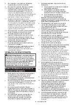 Предварительный просмотр 75 страницы Makita RS002GZ Instruction Manual