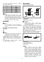 Предварительный просмотр 19 страницы Makita rt0700c Instruction Manual