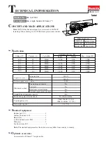 Makita SA7000 Technical Information preview