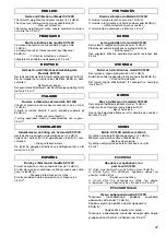 Preview for 47 page of Makita SC120DA Instruction Manual