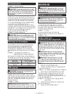 Preview for 18 page of Makita SD100D Instruction Manual