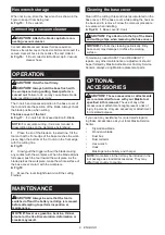 Preview for 9 page of Makita SD100DZ Instruction Manual