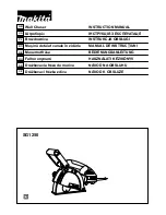 Preview for 1 page of Makita SG1250 Instruction Manual