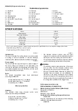 Предварительный просмотр 3 страницы Makita SG1251 Instruction Manual