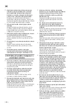 Предварительный просмотр 24 страницы Makita sg150 Translation Of The Original Instruction Manual