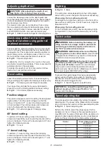 Preview for 15 page of Makita SP001G Instruction Manual