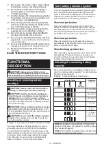 Preview for 14 page of Makita SP001GZ03 Instruction Manual