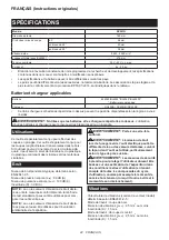 Preview for 22 page of Makita SP001GZ03 Instruction Manual