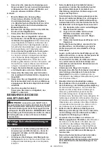 Предварительный просмотр 39 страницы Makita SP001GZ03 Instruction Manual