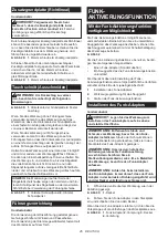 Preview for 45 page of Makita SP001GZ03 Instruction Manual