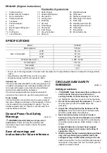 Preview for 7 page of Makita SP6000J1 Instruction Manual