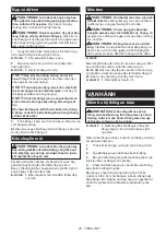 Preview for 48 page of Makita ST001G Instruction Manual