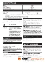 Preview for 2 page of Makita ST113DZ Instruction Manual