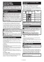 Предварительный просмотр 6 страницы Makita ST113DZJ Instruction Manual