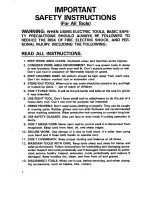 Preview for 2 page of Makita STRAIGHT SHEAR JS1660 Instruction Manual