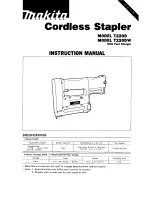 Makita T220D Instruction Manual preview