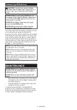 Preview for 6 page of Makita TD00000110 Instruction Manual