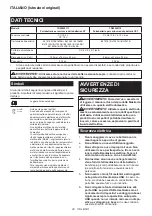 Preview for 20 page of Makita TD00000110 Instruction Manual