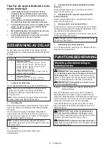 Preview for 51 page of Makita TD00000110 Instruction Manual