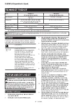 Preview for 57 page of Makita TD00000110 Instruction Manual