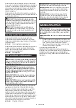 Preview for 81 page of Makita TD00000110 Instruction Manual