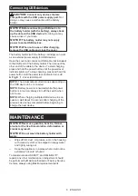 Preview for 6 page of Makita TD00000111 Instruction Manual