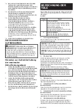 Preview for 17 page of Makita TD00000111 Instruction Manual