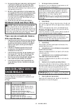 Preview for 26 page of Makita TD00000111 Instruction Manual