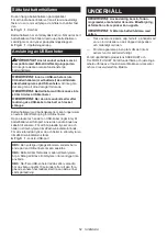 Preview for 52 page of Makita TD00000111 Instruction Manual