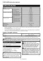 Preview for 58 page of Makita TD003GD201 Instruction Manual