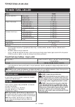 Preview for 76 page of Makita TD003GD201 Instruction Manual