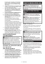 Preview for 17 page of Makita TD022D Instruction Manual