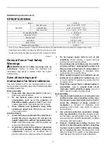 Preview for 2 page of Makita TD091DZ Instruction Manual